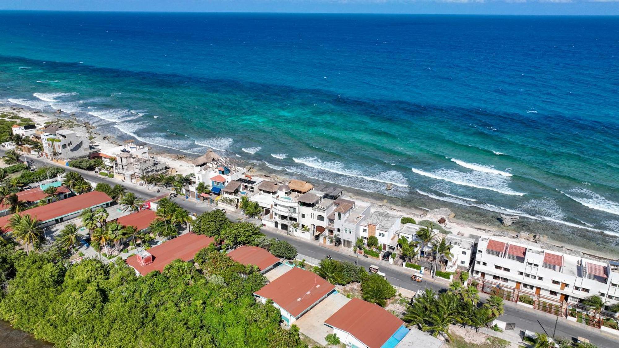 Casa Javi- Ocean Front Located Mid Isla Mujeres Ilha das Mulheres Exterior foto