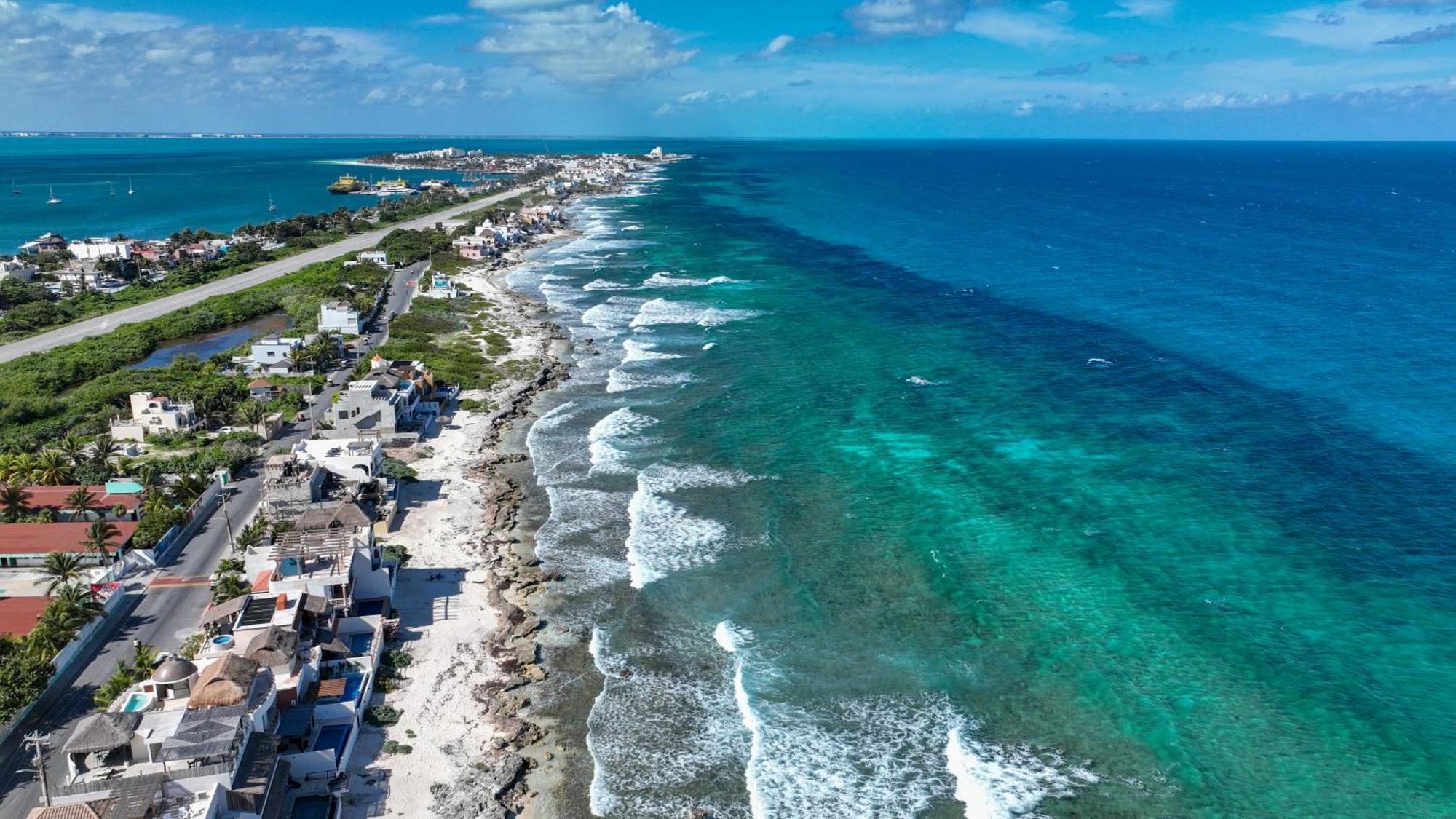 Casa Javi- Ocean Front Located Mid Isla Mujeres Ilha das Mulheres Exterior foto
