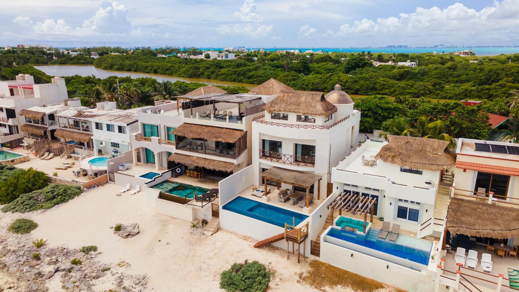 Casa Javi- Ocean Front Located Mid Isla Mujeres Ilha das Mulheres Exterior foto