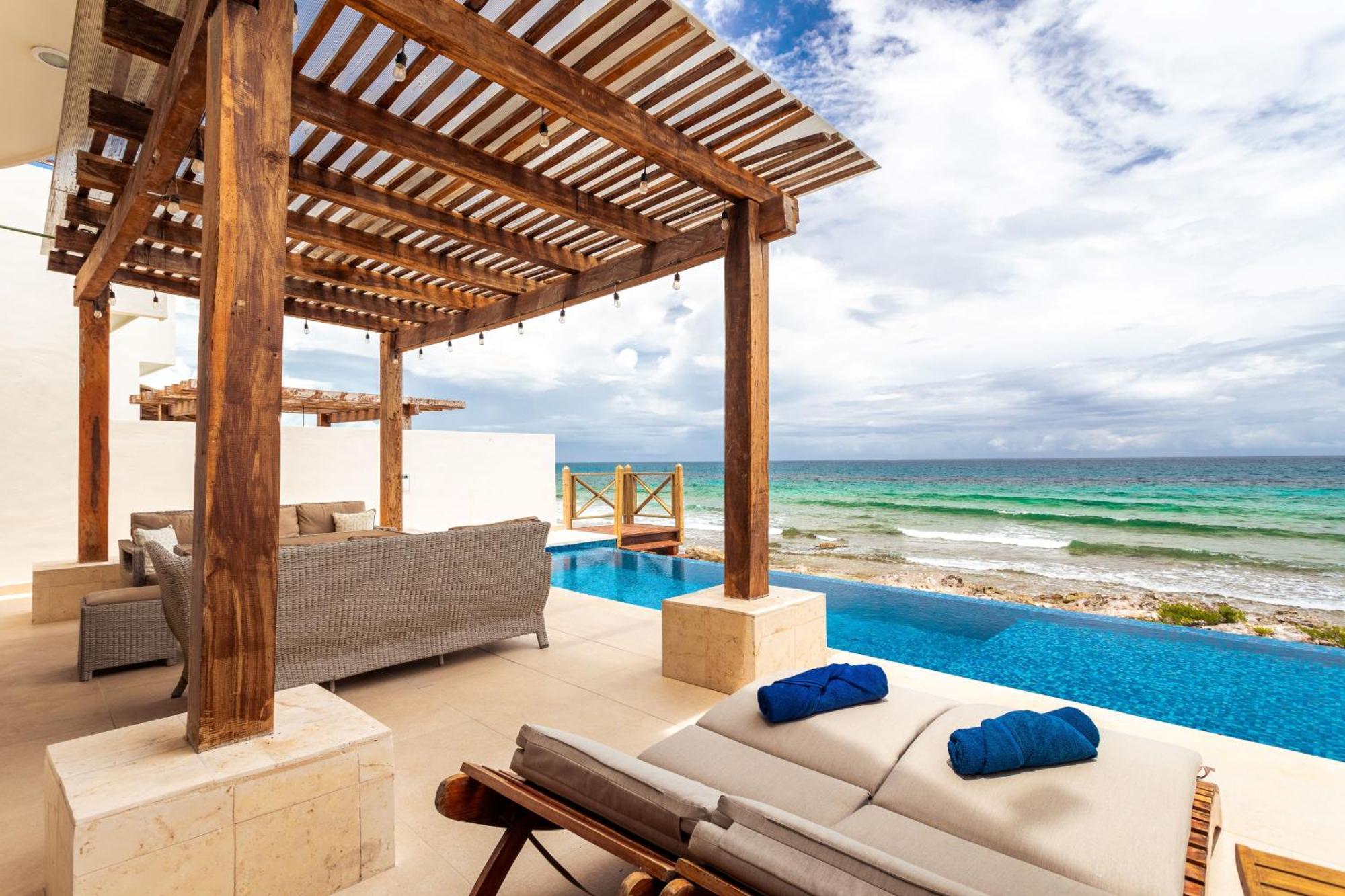 Casa Javi- Ocean Front Located Mid Isla Mujeres Ilha das Mulheres Exterior foto