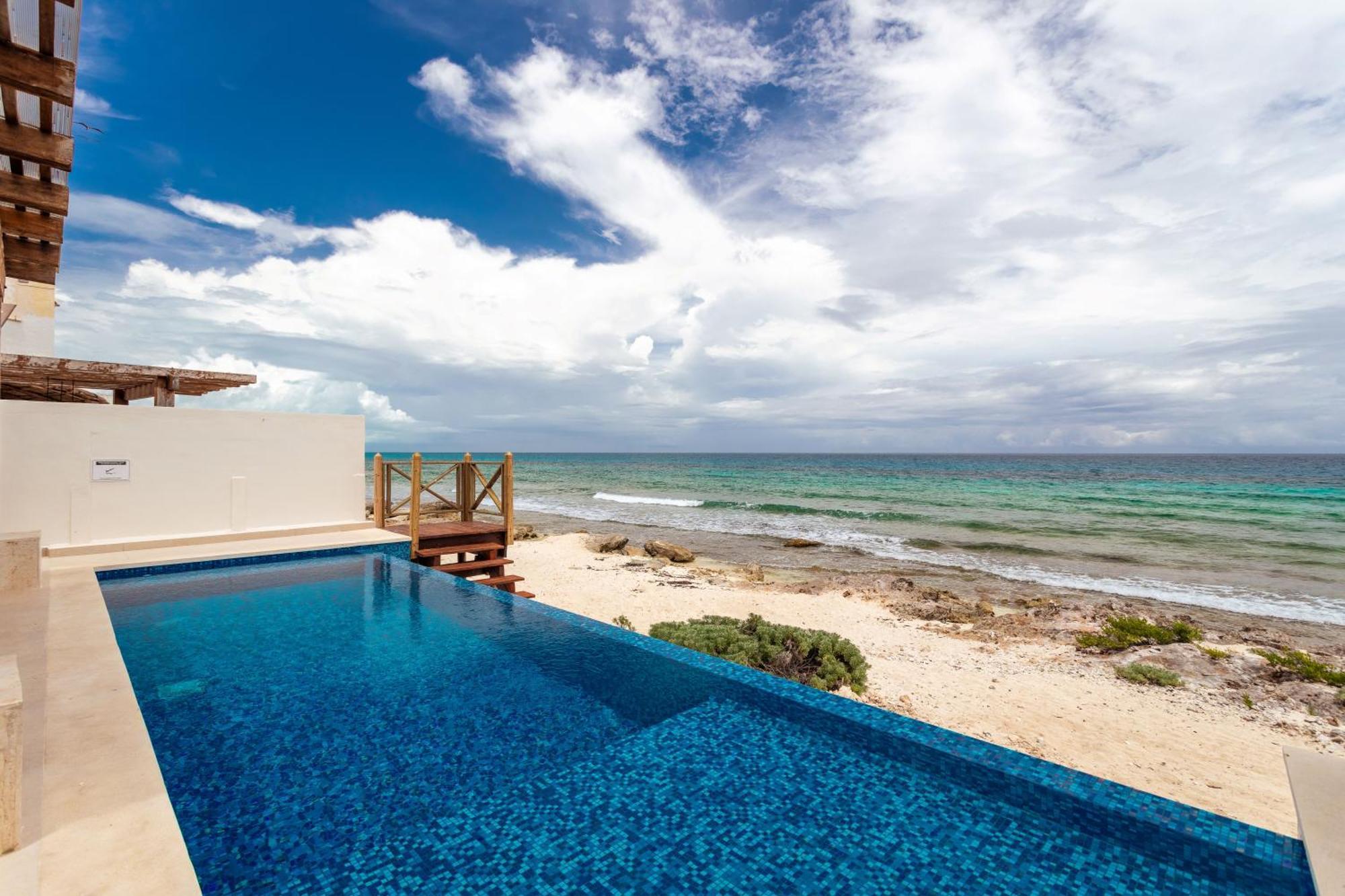 Casa Javi- Ocean Front Located Mid Isla Mujeres Ilha das Mulheres Exterior foto