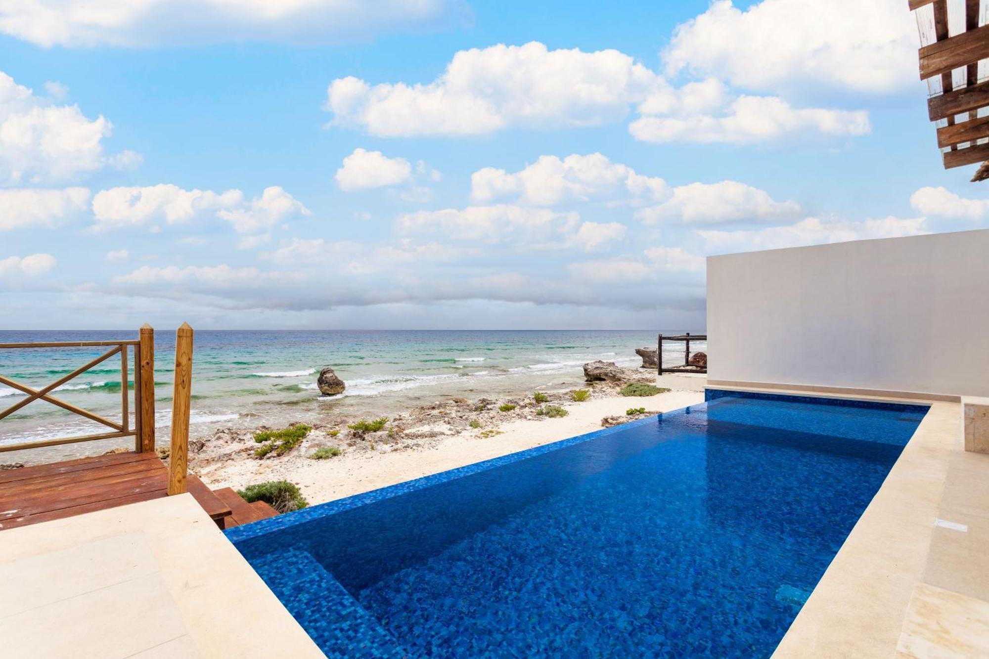 Casa Javi- Ocean Front Located Mid Isla Mujeres Ilha das Mulheres Exterior foto